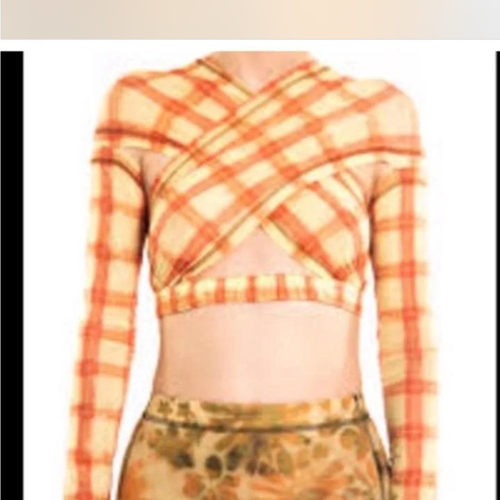 Charlotte Knowles anti cross over top size L